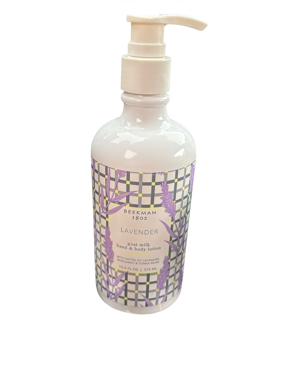 Beekman 1802 Lavender Goat Milk Hand & Body Lotion Cruelty-Free 12.5 fl oz NEW